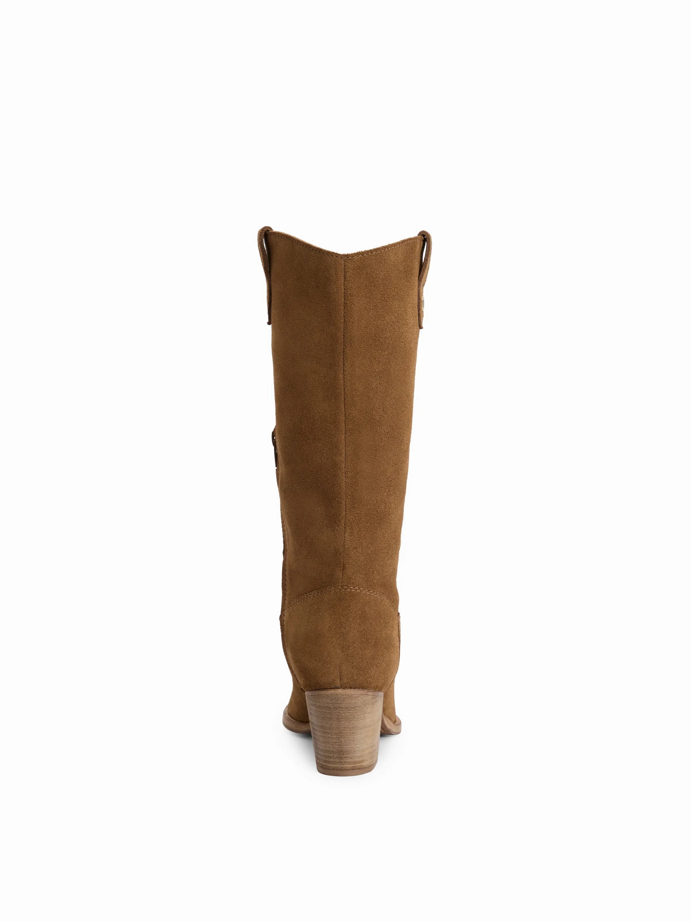 Sorel Boots Rockingham Mid Calf - Tan Suede