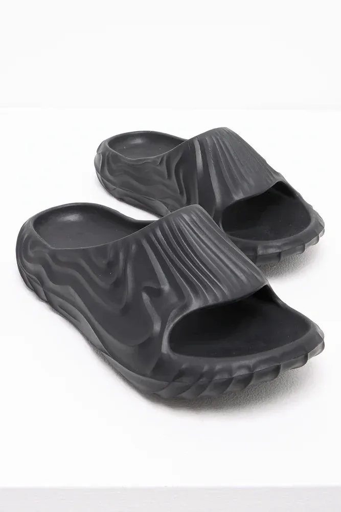 Flux Running Shoes Wave Slide Black