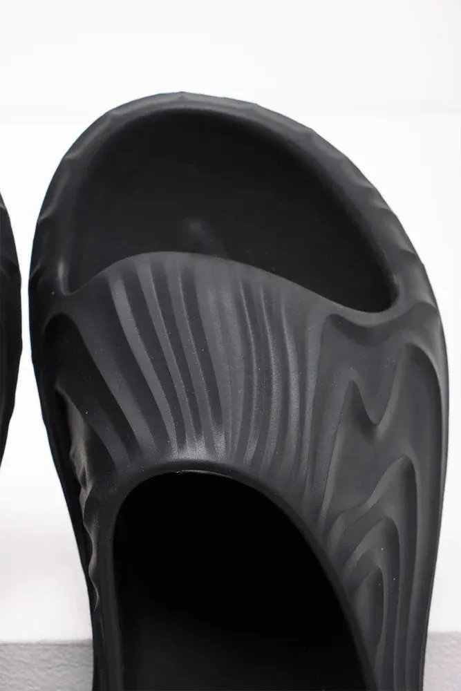 Running Shoes With Flat Feet Wave Slide Black