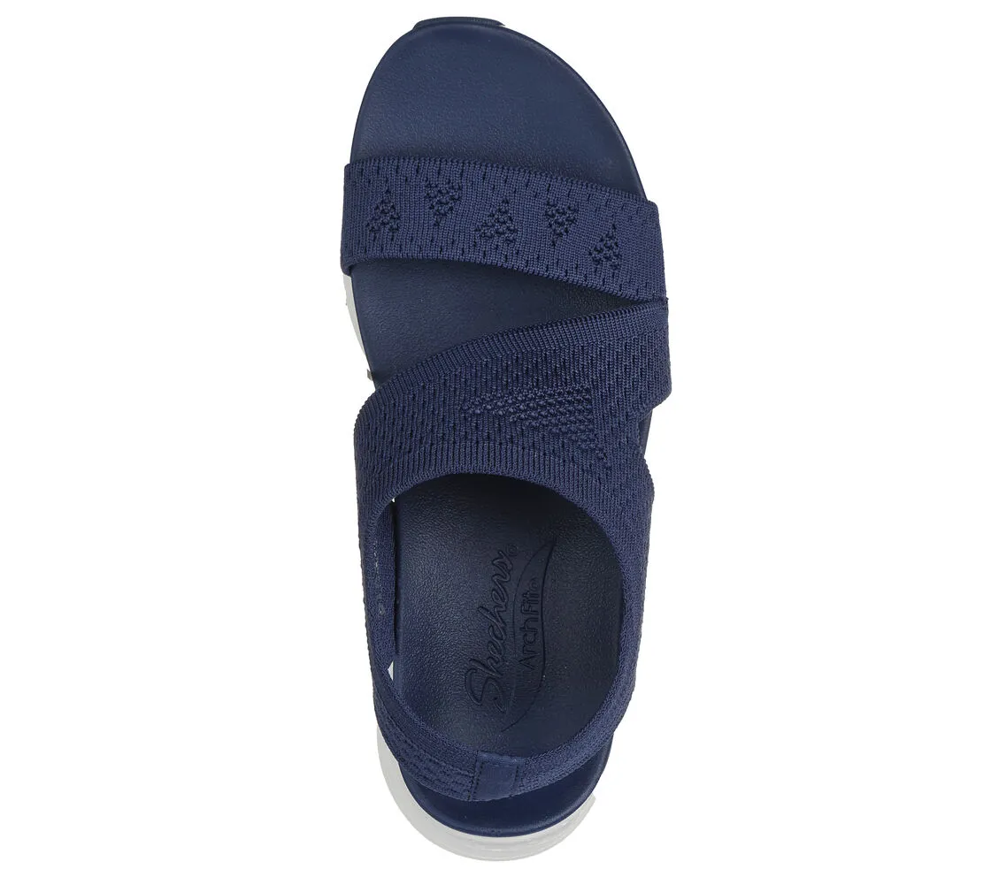 ARCH FIT - BRIGHTEST DAY - NAVY Leggings And Flat Shoes