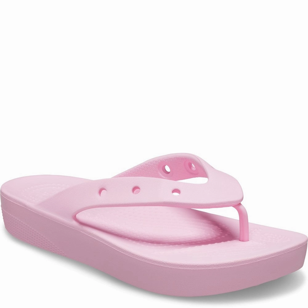 Slip On Heels Platform Crocs Classic Platform Flip Flop