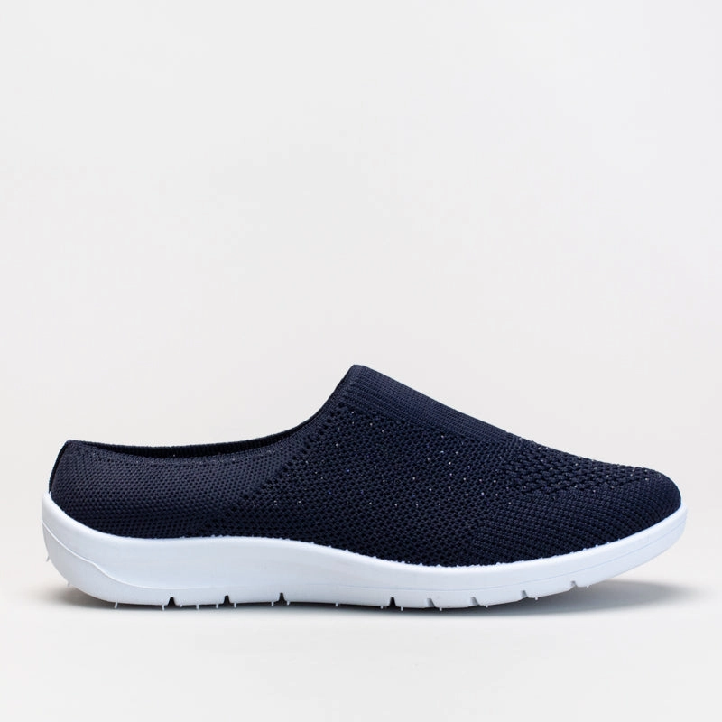 Comfort Knit Push In Flat Sole Weightlifting Shoes