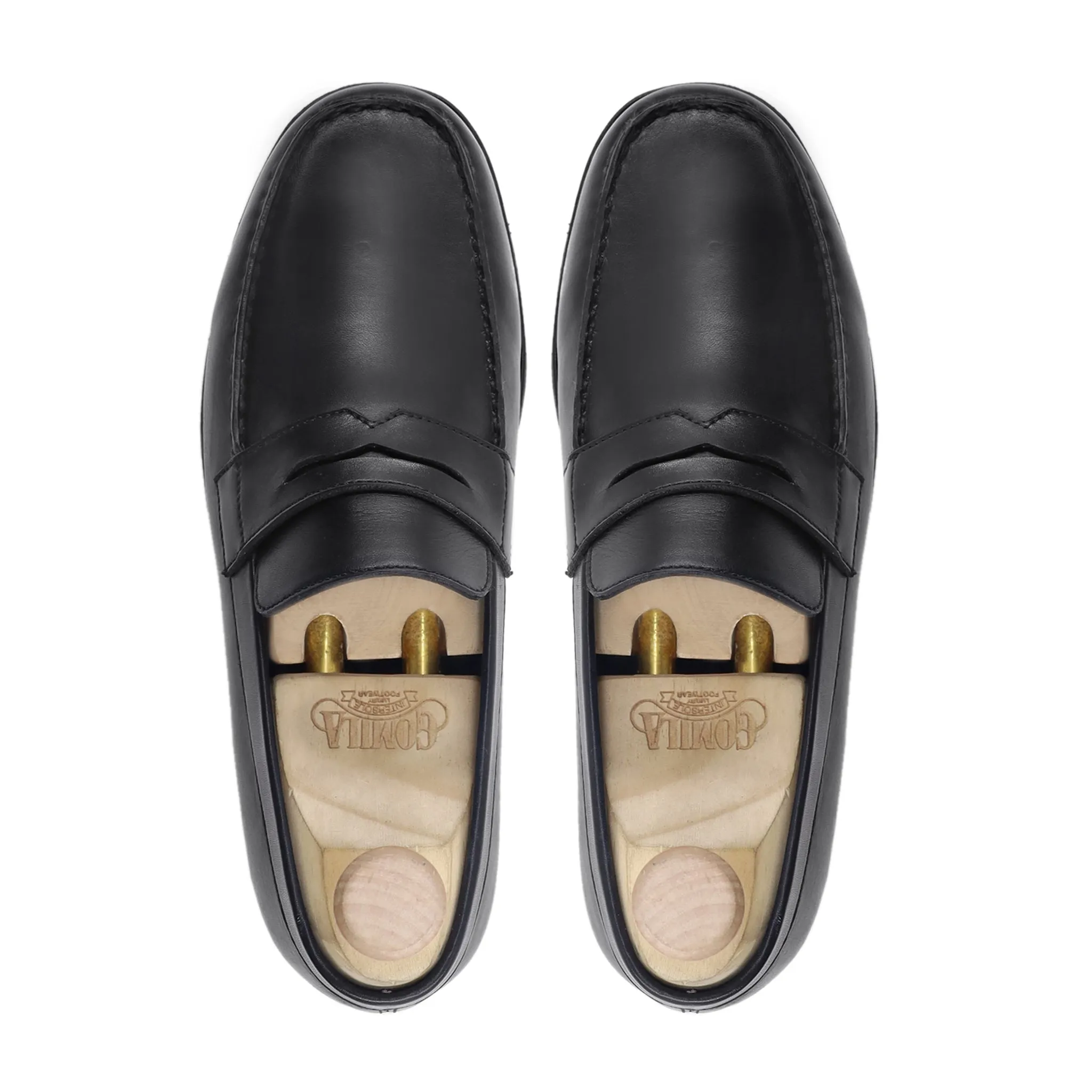Miista Airi Loafers Shaggy - Men's Black Calf Leather Loafer