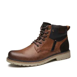 West Louis Brand Classic Zipper Outdoot Boots 