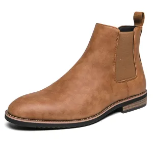  West Louis Business-Men British Style Ankle Chelsea Boots