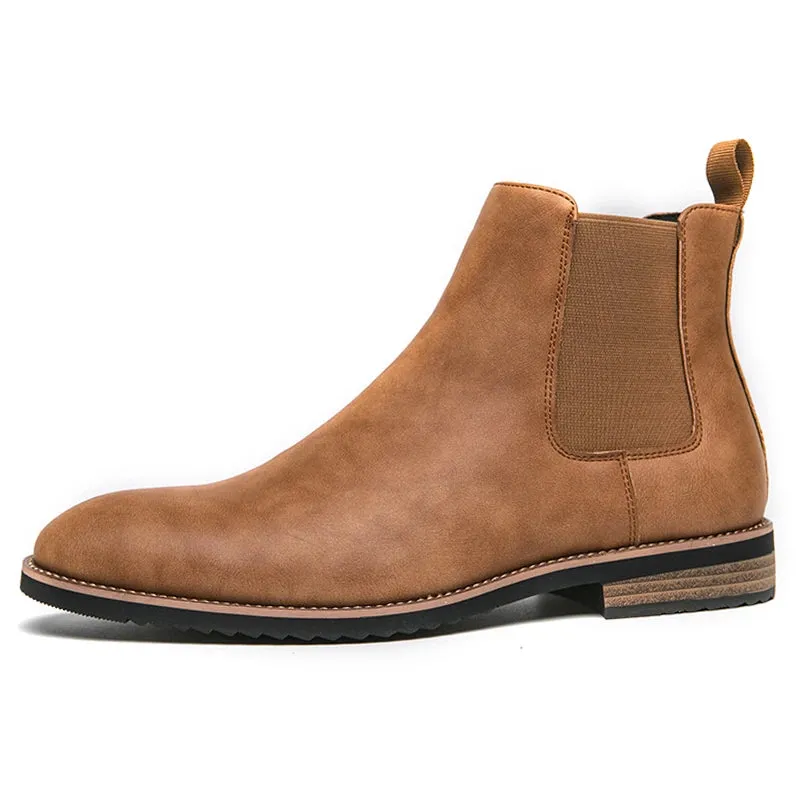 West Louis Business-Men British Style Ankle Chelsea Boots