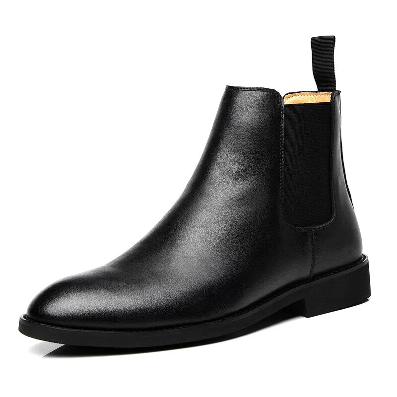 West Louis Classic Cow Suede Leather Chelsea Boots