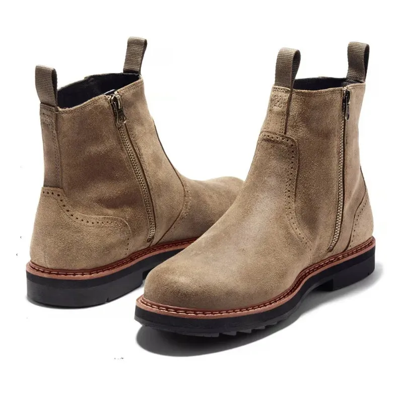West Louis Comfortable Suede Ankle British Chelsea Boots