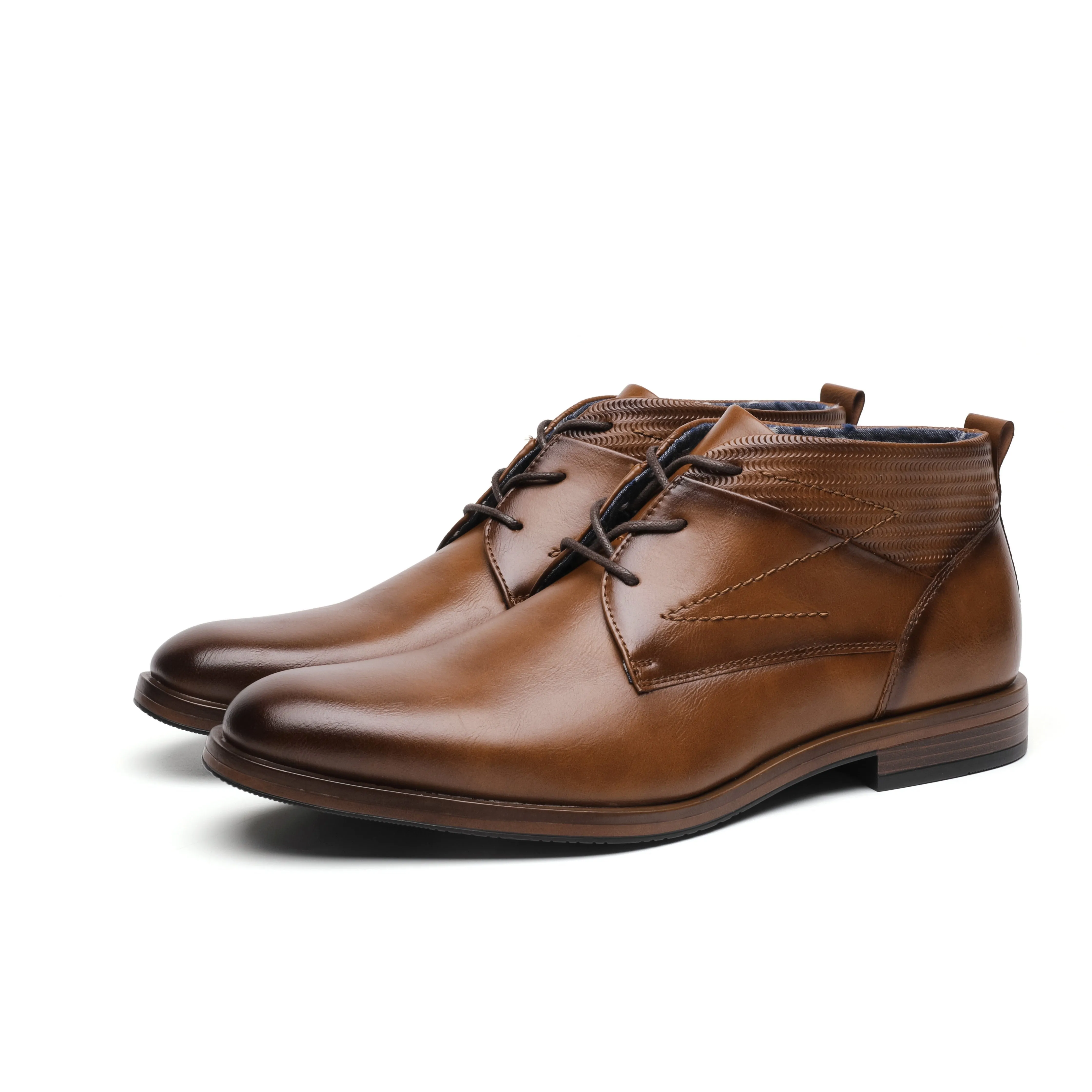  West Louis Designer Leather Business Casual Ankle Boots