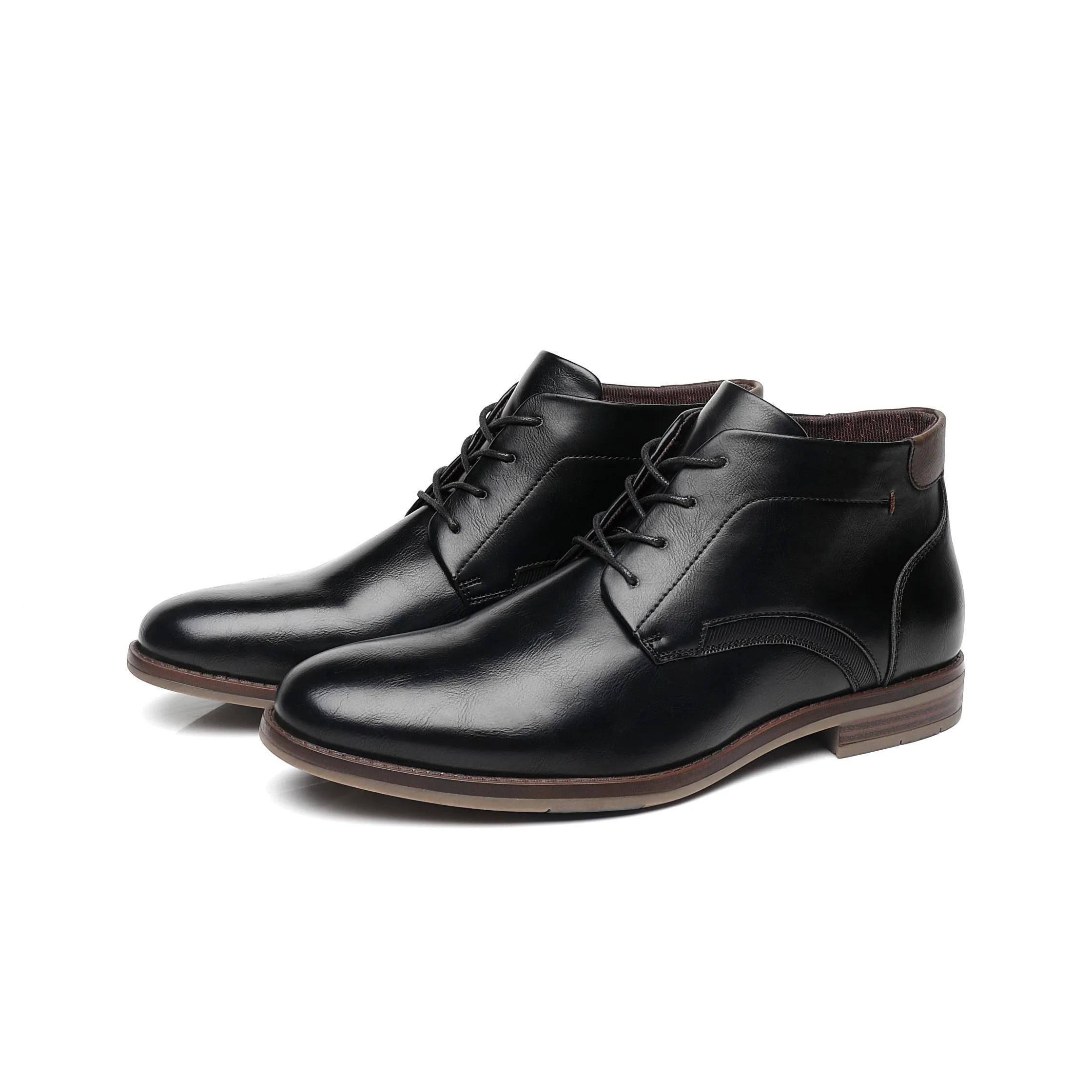 West Louis Luxury Handmade Leather Business-Men Chukka Boots 