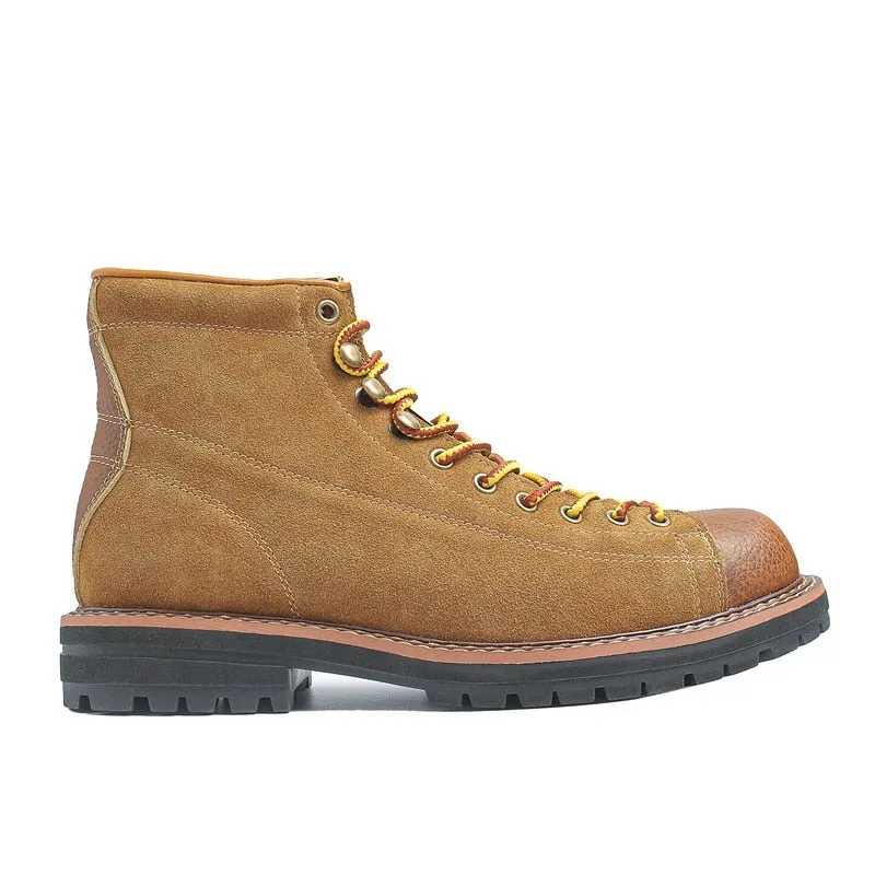 West Louis Martin Vintage Cowhide Casual Ankle Boots