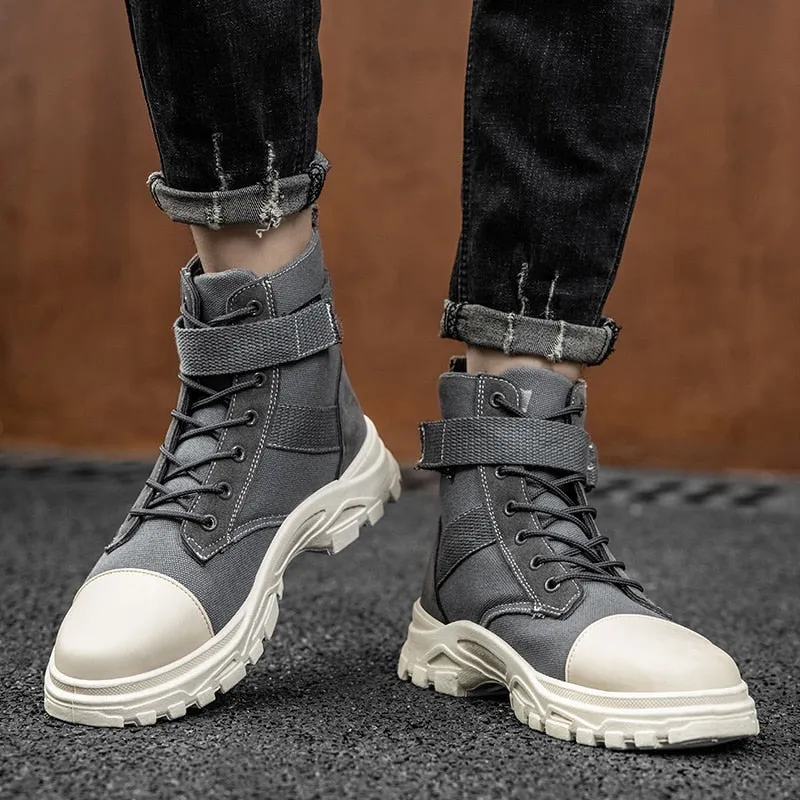 West Louis Motorcycle Style Streetwear Waterproof Boots