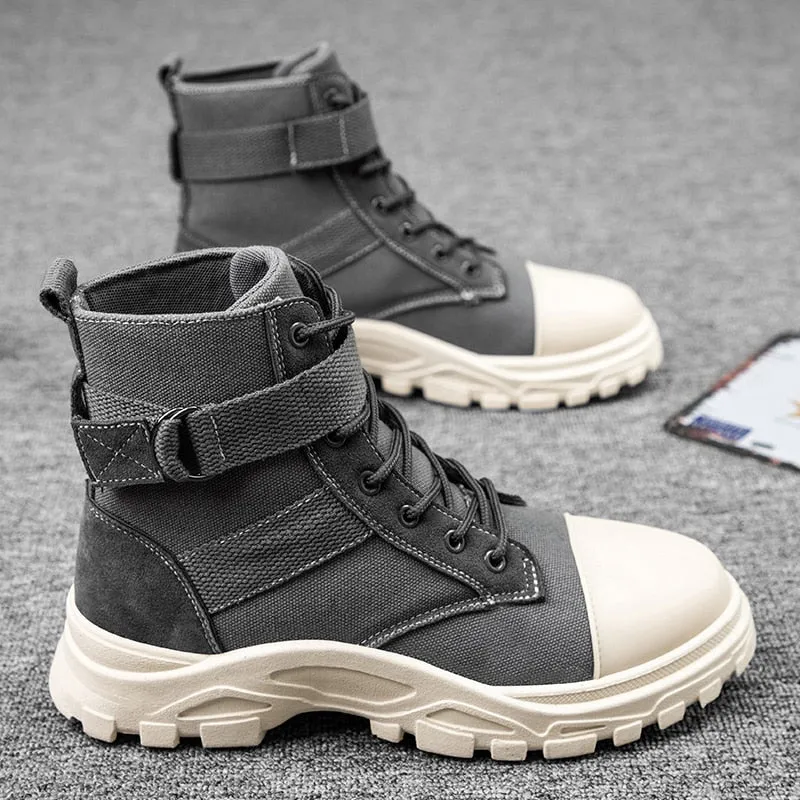 West Louis Motorcycle Style Streetwear Waterproof Boots