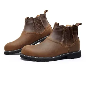 West Louis Non-Slip Leather Chelsea Boots 