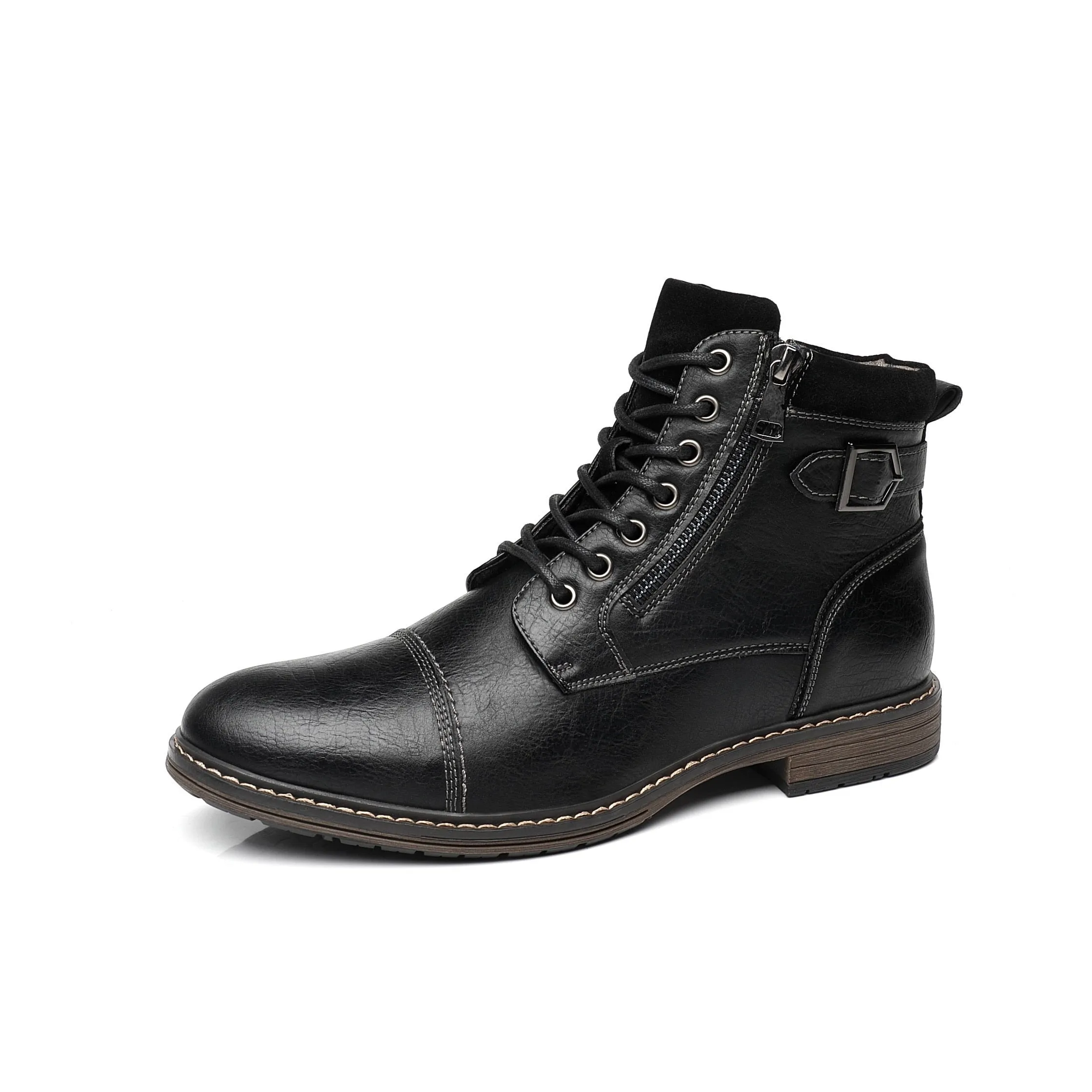  West Louis Vintage Business Dress Leather Boots