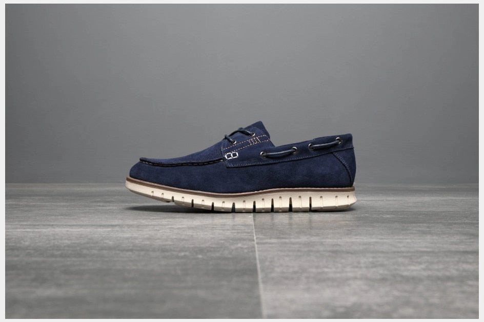 West Louis Autumn Cow Suede Office Style Loafers Florsheim Shoes Loafers