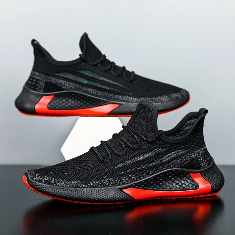 Thick Sole Sneakers West Louis Breathable Jogging Trainers Platform Lace Up Sneakers