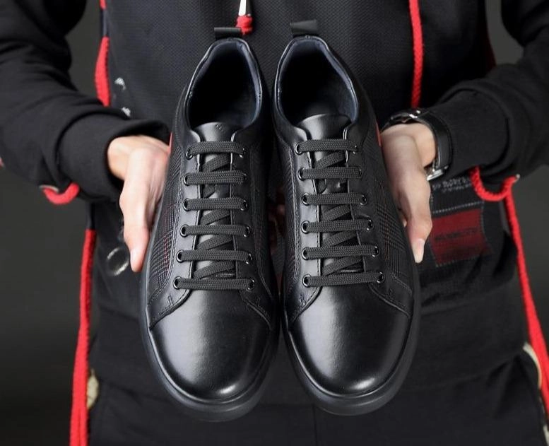 Best Cushioned Sneakers West Louis Casual Genuine Leather Comfortable Flats Shoes