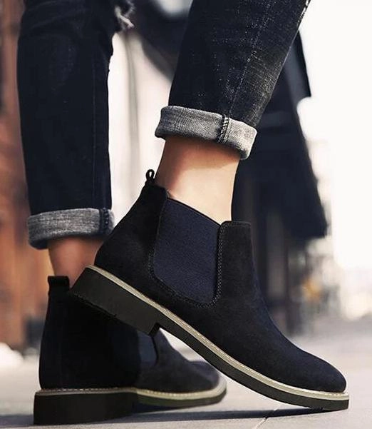 West Louis Chelsea Leather Ankle Boots