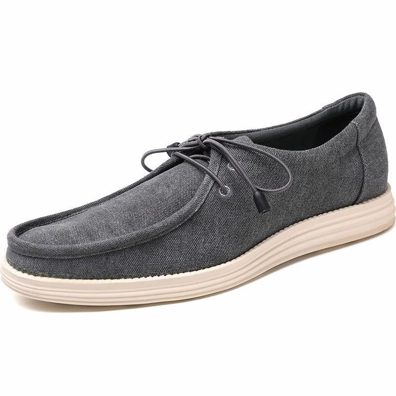 Loafers Beige West Louis Designer Breathable Fabric Casual Loafers