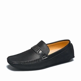West Louis Elegant Buckle Moccasins Sweatpants Loafers