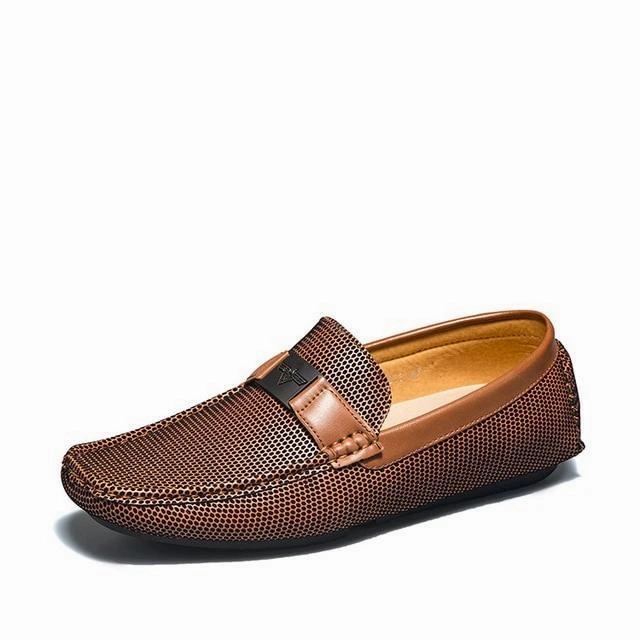 Loafers With Print West Louis Elegant Buckle Moccasins