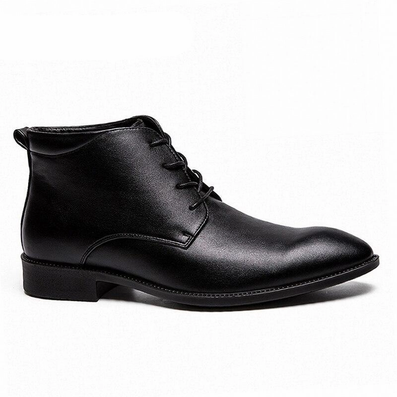 West Louis Elegant Business Toe Leather Boots