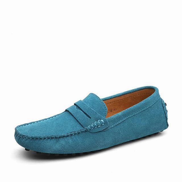 West Louis Loafers Moccasins Slip On Men Flats