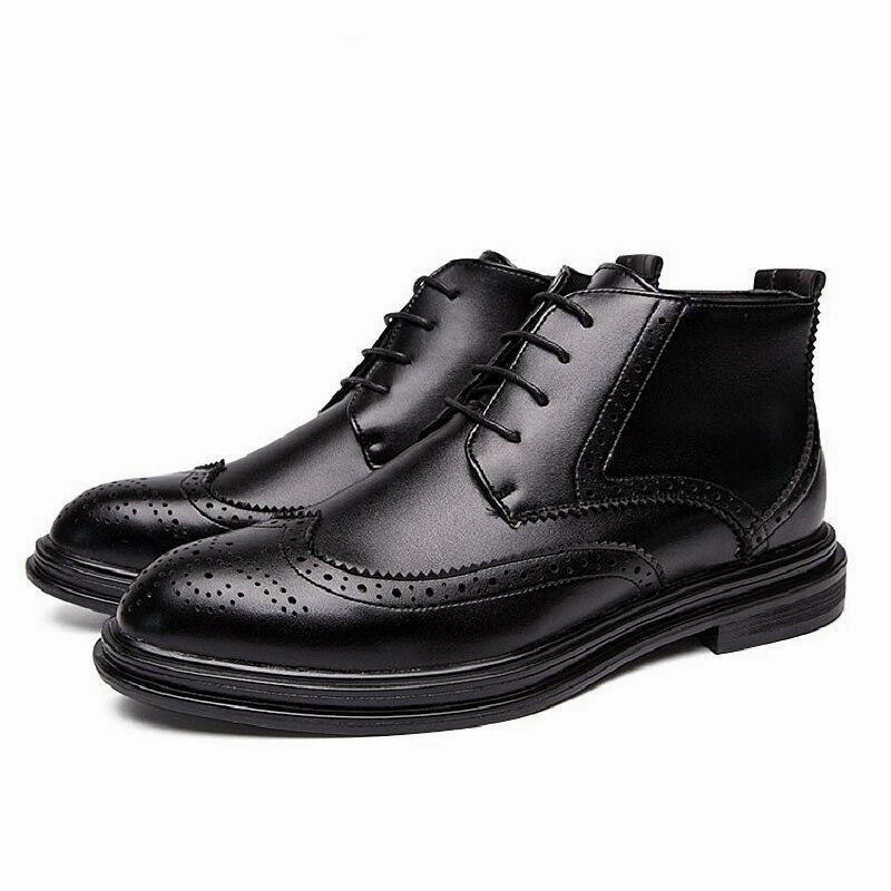 West Louis Pointed Leather Bullock Boots