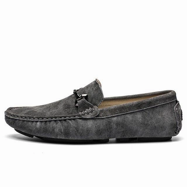 Chunky Penny Loafers West Louis Soft Mesh Moccasins