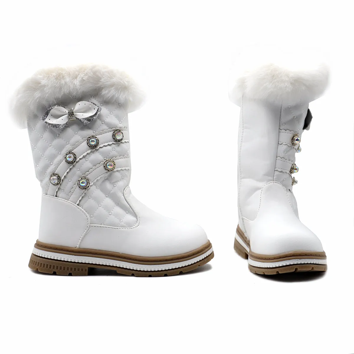 White Casual Boots G70090