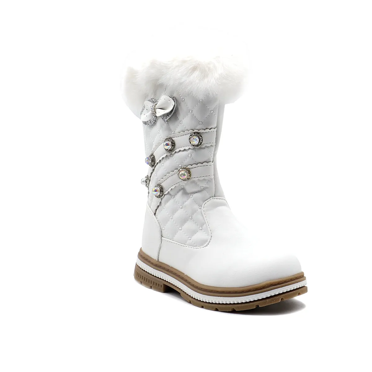 White Casual Boots G70090 
