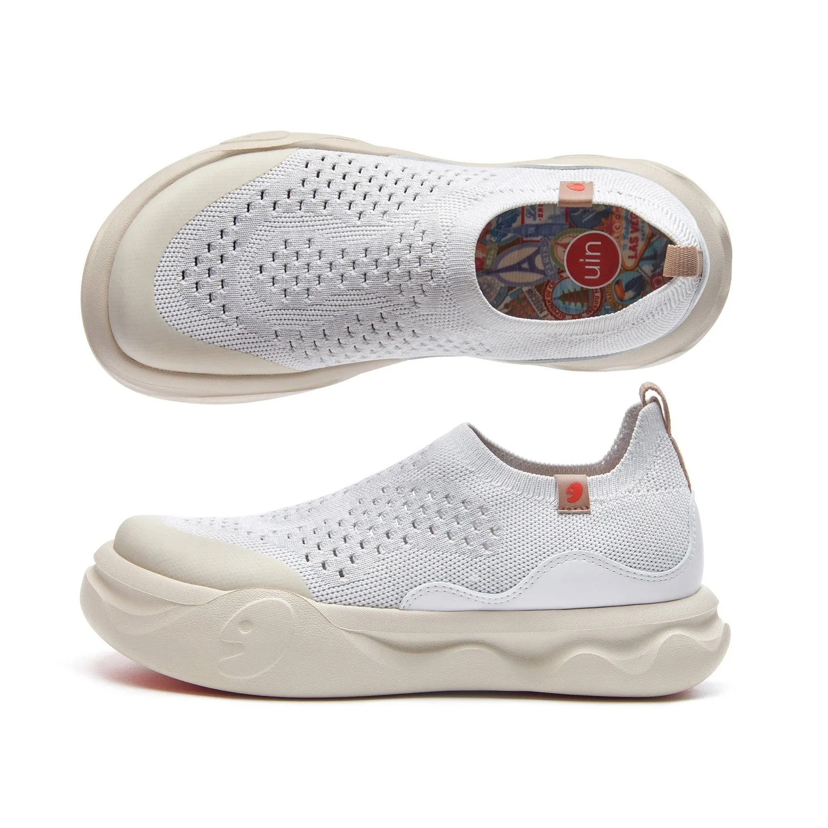 White Jeans White Sneakers White Smoke Segovia III Women