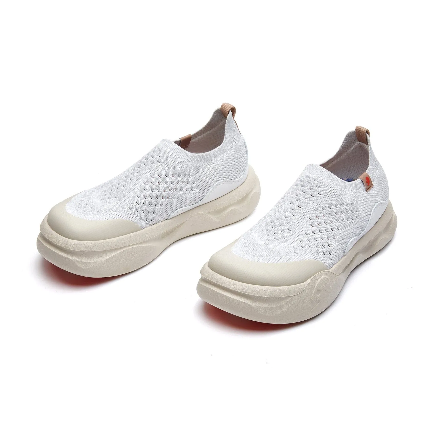 White Smoke Segovia III Women Sneakers With Ribbon Laces