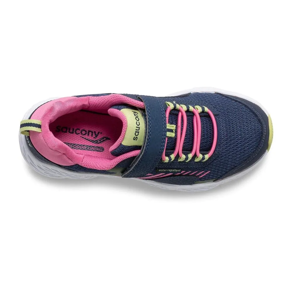 Best Running Shoes For Wide Wind Shield A/C Navy/Green/Pink M (Size 10.5c-4Y)