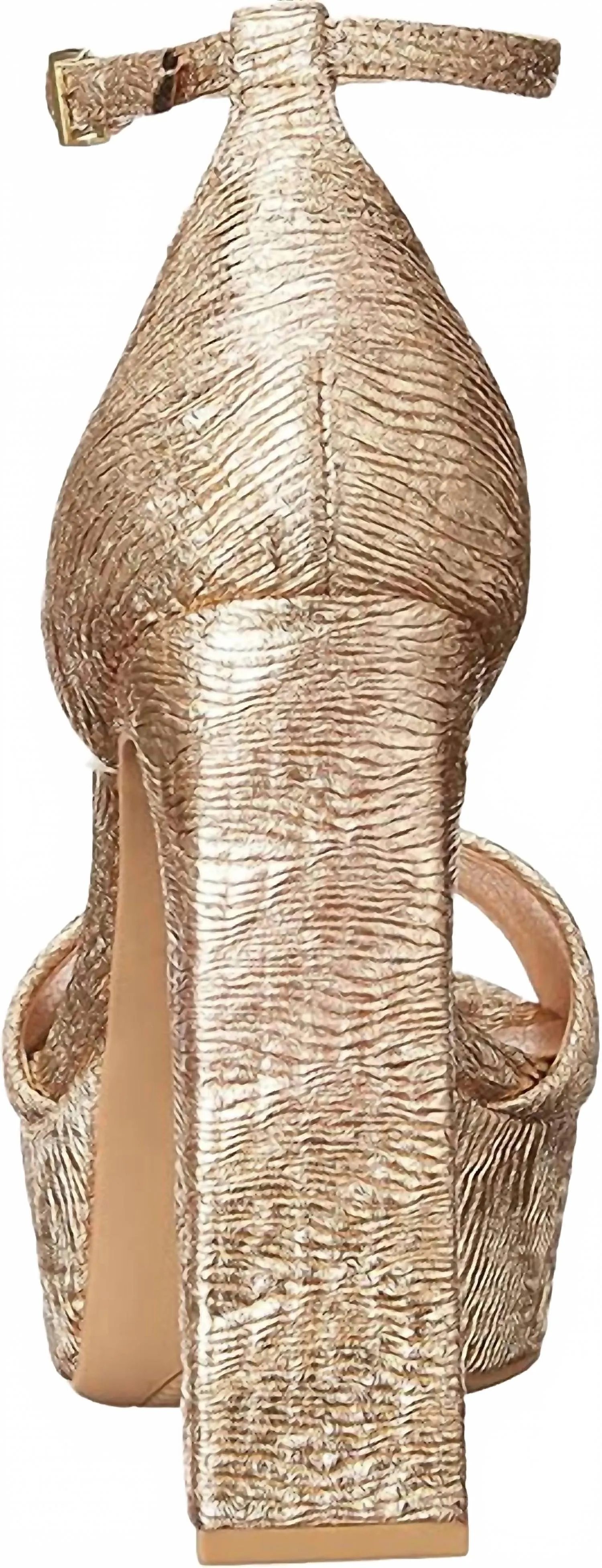 Women Asher Heeled Sandal In Gold Jo Sandals