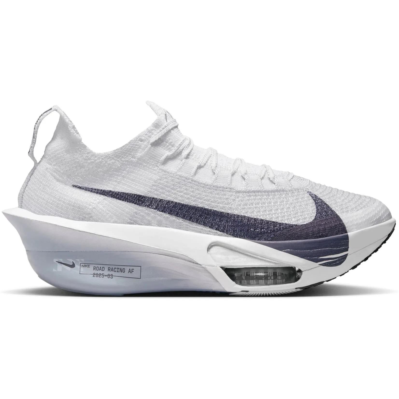 Stussy X Nike Shoes Women's Alphafly 3 Running Shoes White / Pure Platinum / Obsidian Mist / Gridiron