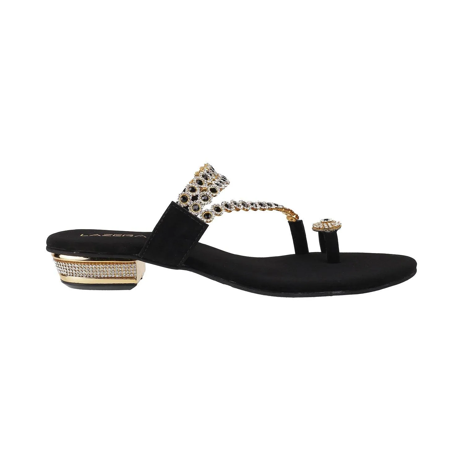 Women's Embellished Toe-Ring Sandals (1365)