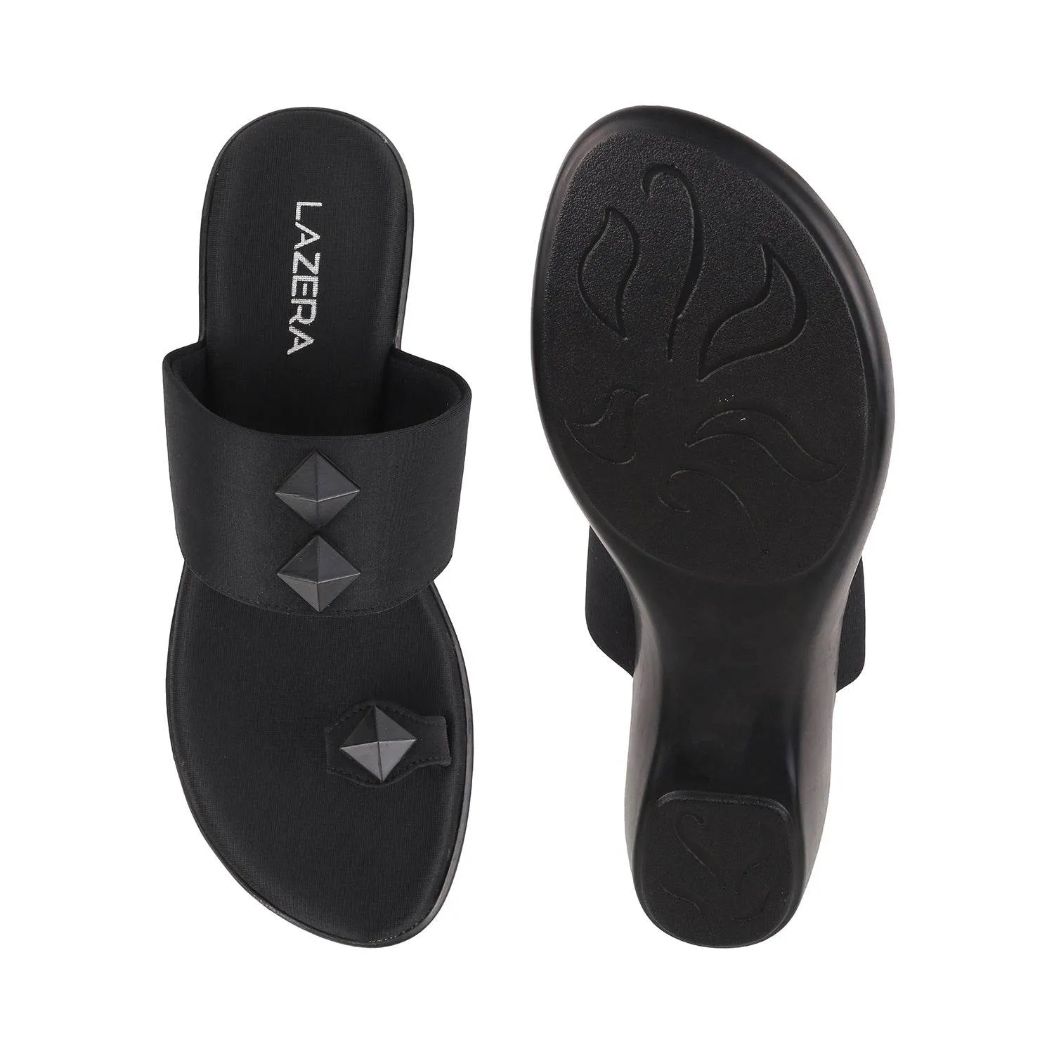 Women's Studded Wedge Toe-Ring Sandals (1366)