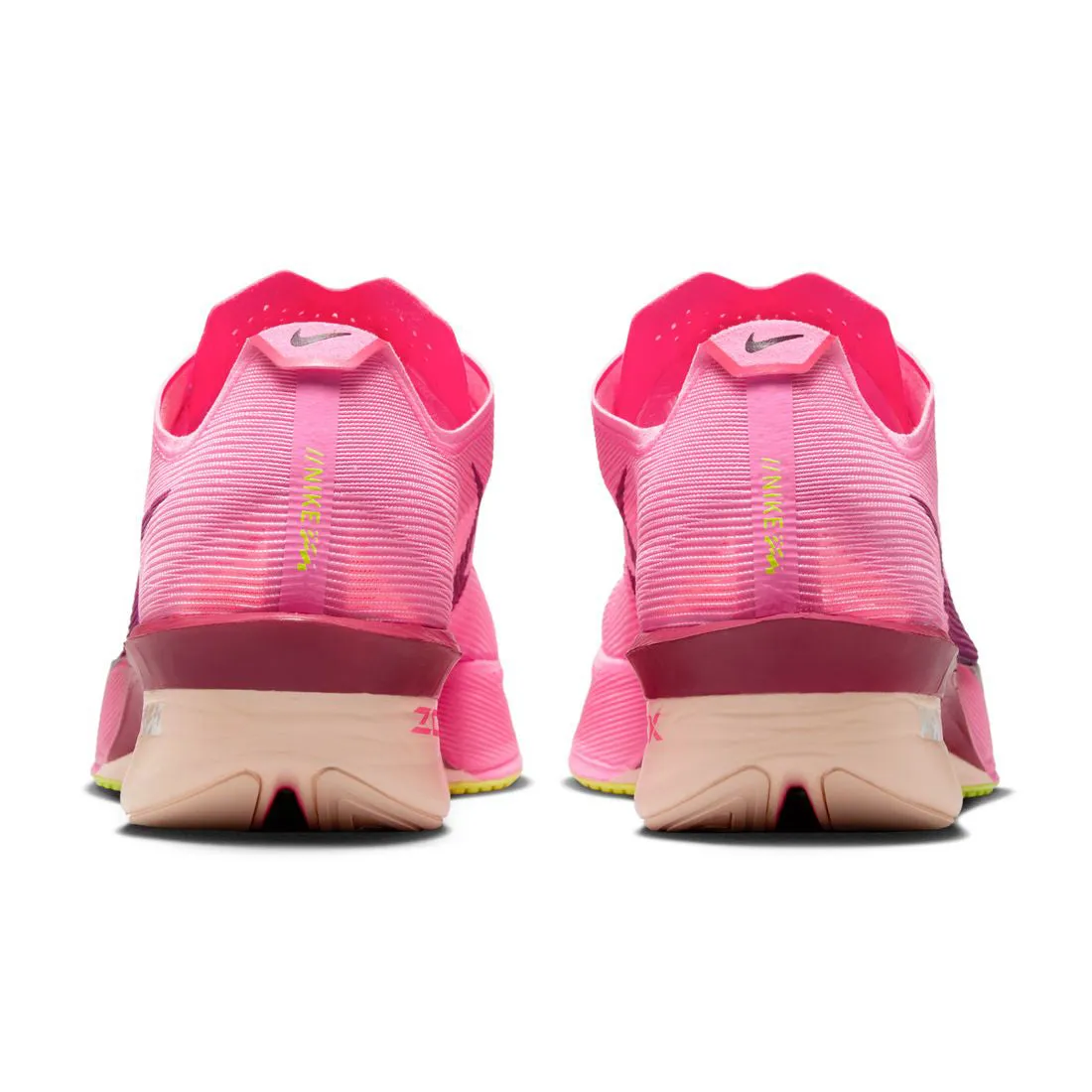 Nike Jordan Golf Shoe Women's Vaporfly 4 Running Shoes Pink Spell / Bordeaux / Hyper Pink