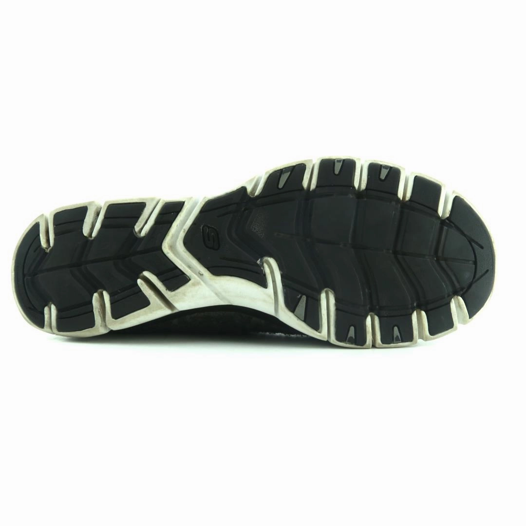 SKECHERS LACE DETAIL TRAINERS Birch True White Slip On