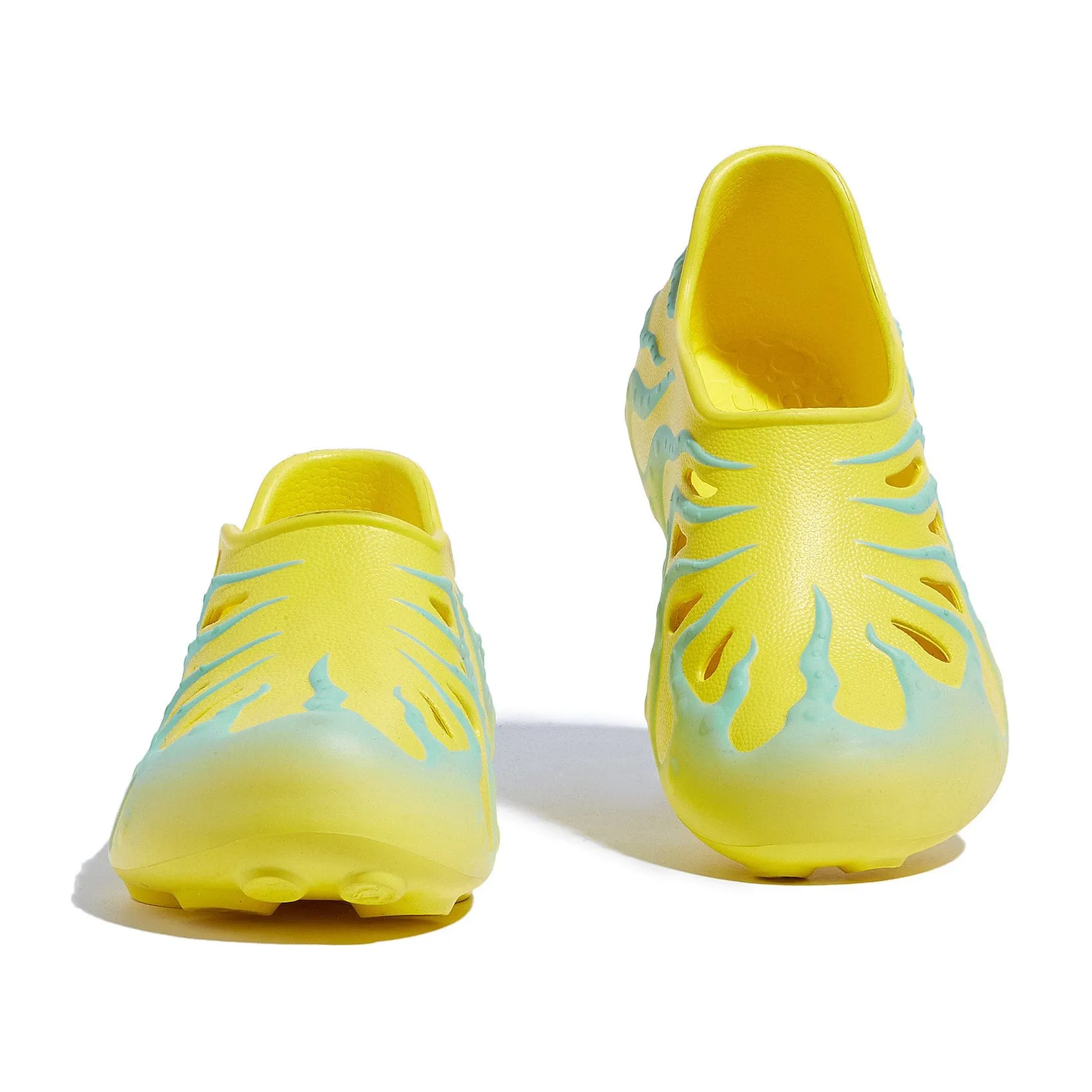 Yellow & Glass Blue Octopus II Women Birkenstock Sandals Sizing