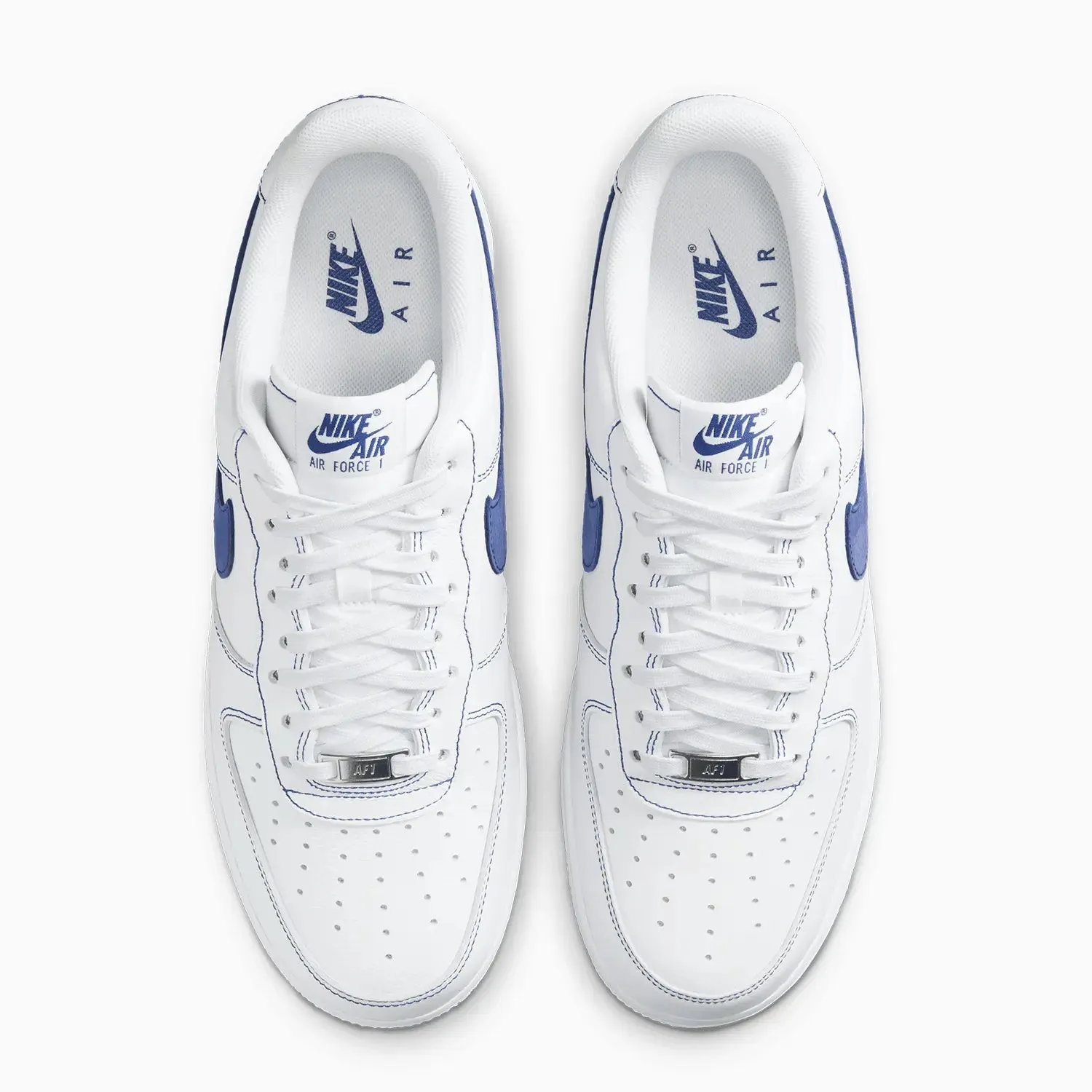 Men's Air Force 1 07 LV8 "White Deep Royal Blue" Juice Wrld Shoes Nike
