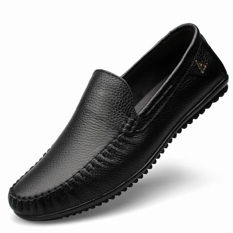 West Louis Leather Footwear Slip On Luxury Moccasin Sabah Loafers