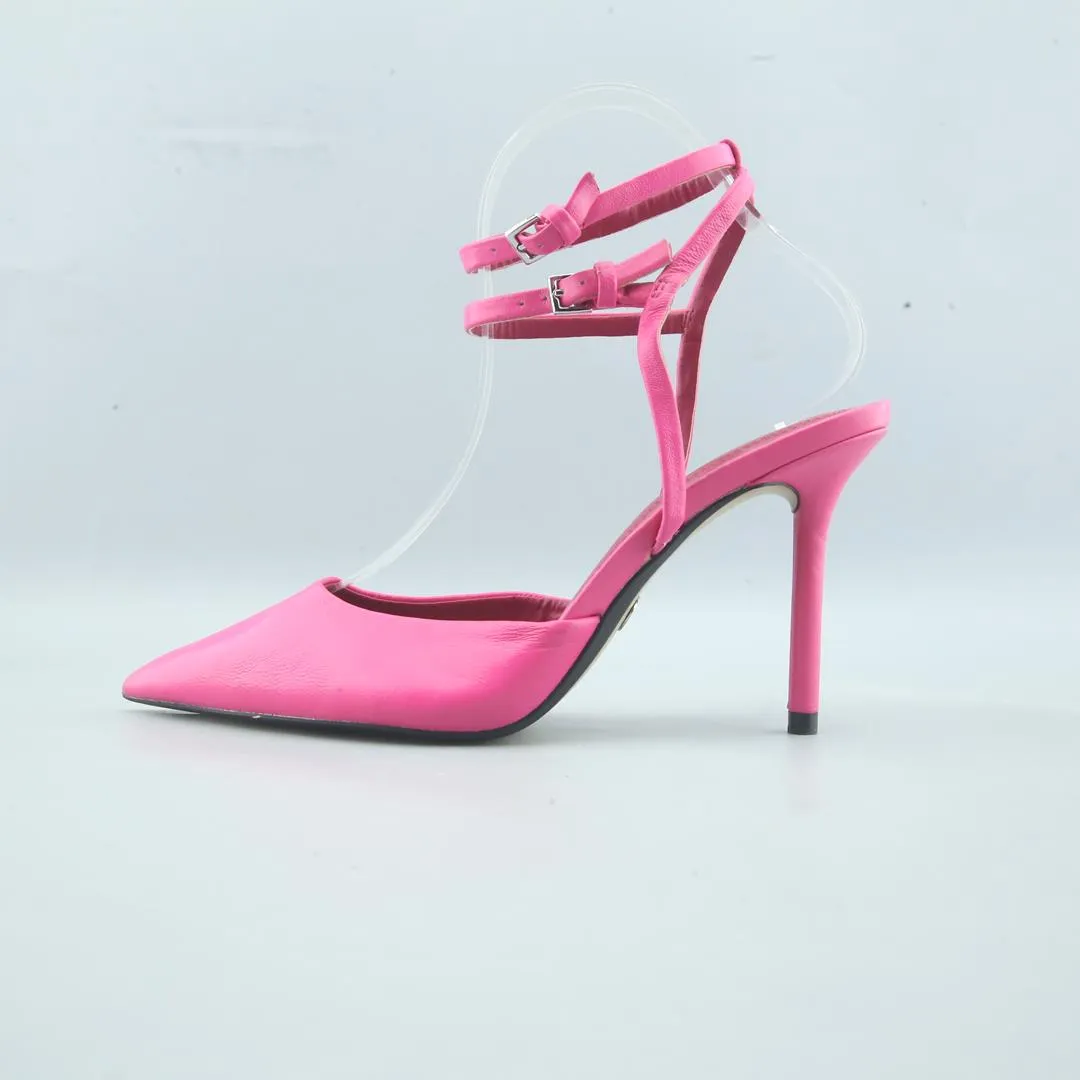 Navy Peep Toe Heels ZARA. .