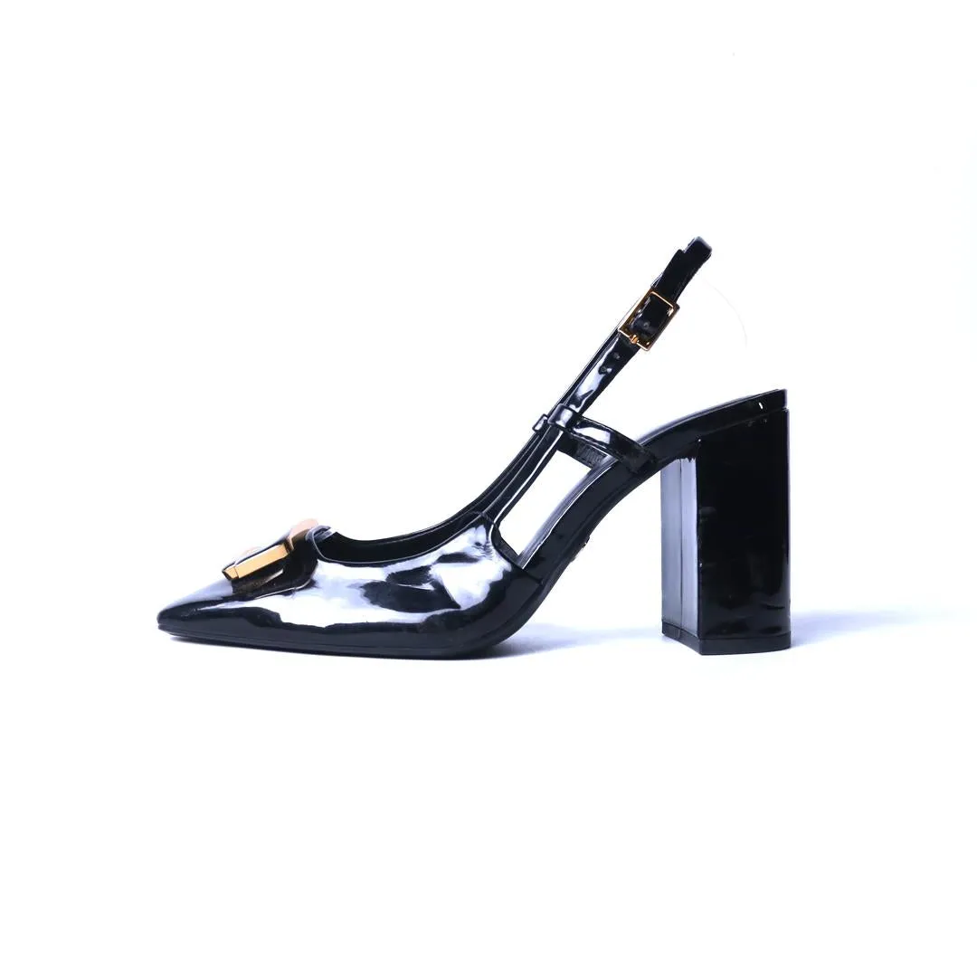 ZARA. . High Heeled Leather Boots